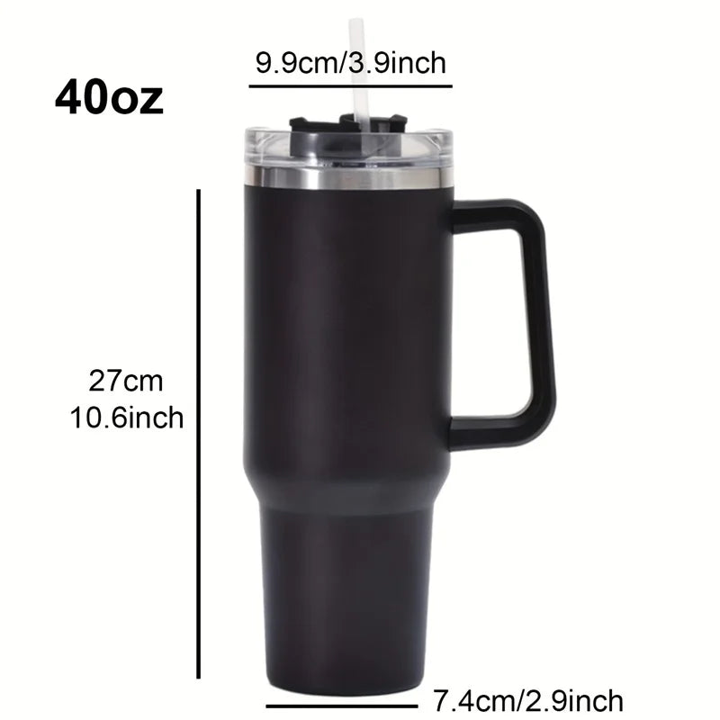 AquaLock™ 40oz Stainless Steel Vacuum Insulated Water Bottle