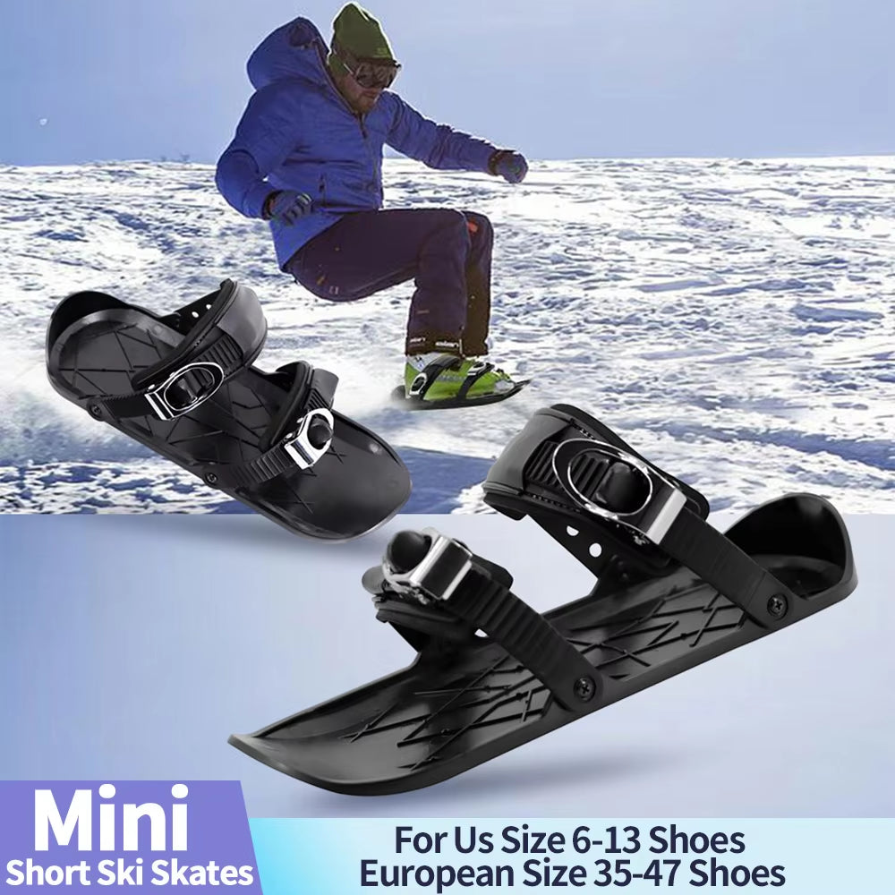 GlideGear™ Mini Ski Snowboard