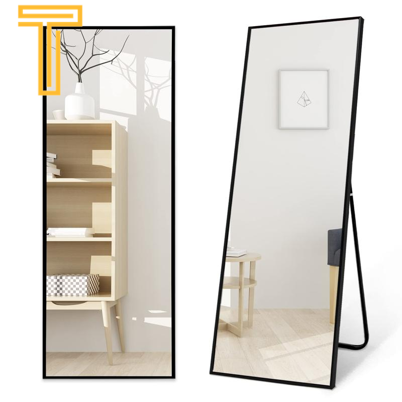 Large Standing Mirror with Stand